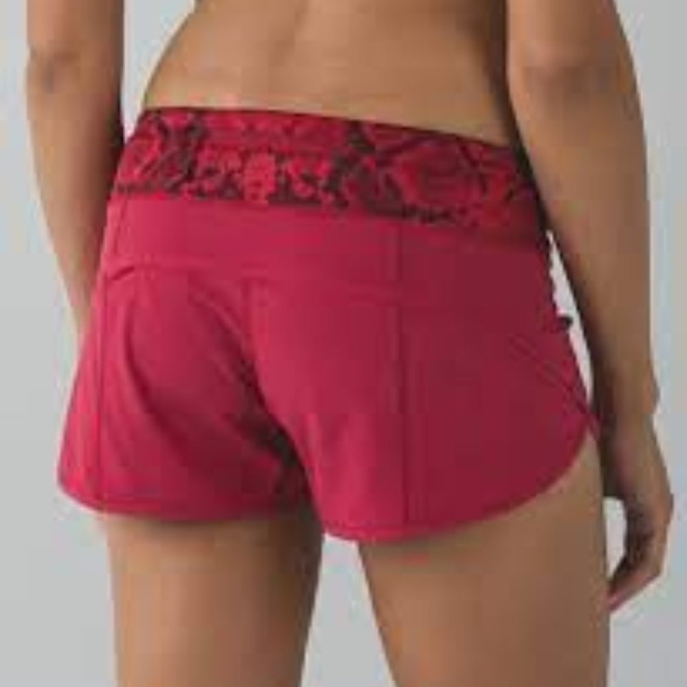 Size 4 - Lululemon Run: Speed Short *4-way Stretch